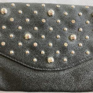 Grace Adele black Britt clutch